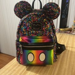 Original Loungefly Rainbow Mickey Sequence