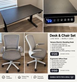 Table and chair set