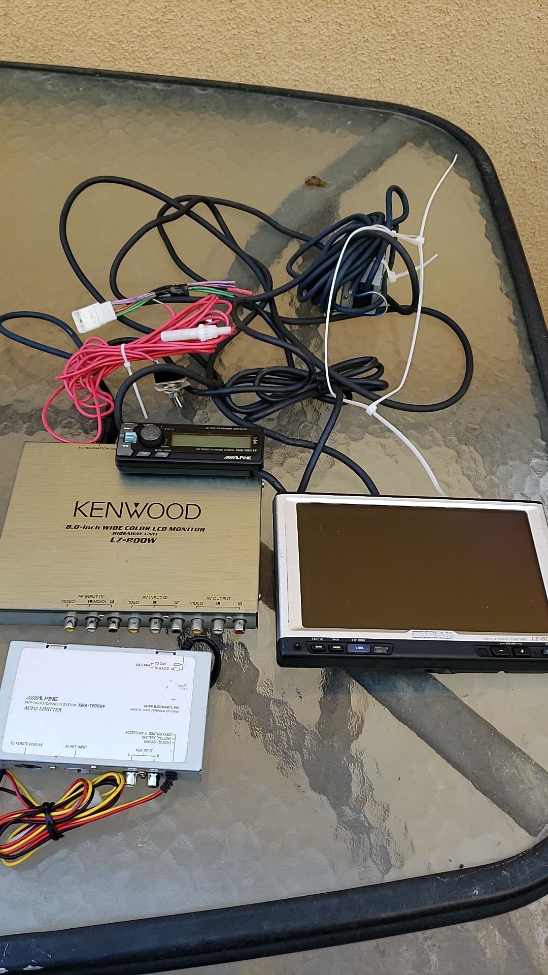 ALPINE/KENWOOD TOUCH PANEL CONTROL MONITOR