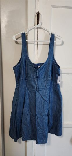 Womens Old Navy Denim Dress Size 16-18 XL