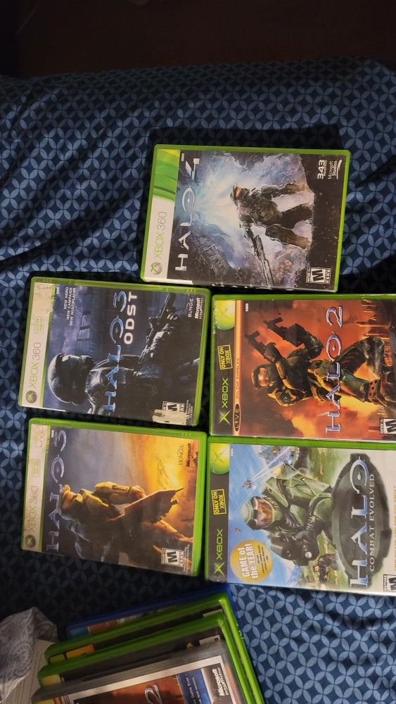  HALO BUNDLE AS IS!