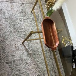 Gold coffee table 