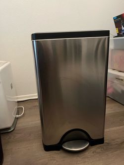 Simple Human 13 Gallon Step Trash Can