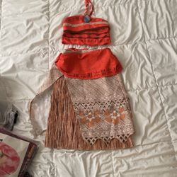 Disneys Moana Costume For Girls 5/6