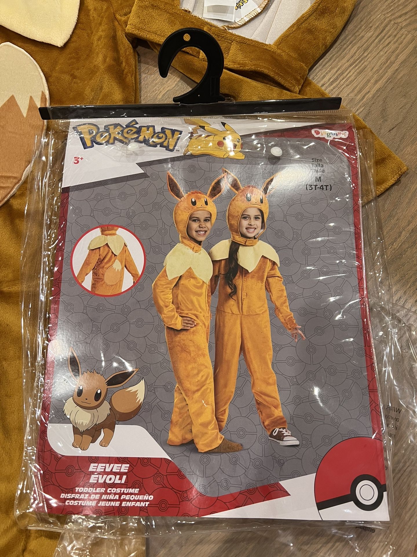 Pokémon Halloween Costume Eevee Sz 3T-4T
