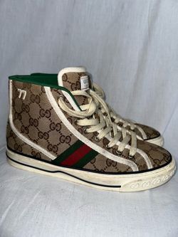 Gucci Tennis 1977 High-top Size 7 Pre Owned No Box