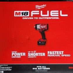 M18 1/2" High Impact Wrench Milwuakee 