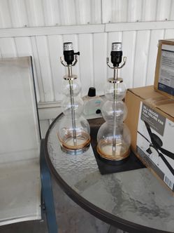 Glass lamps