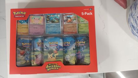 Pokémon TCG Mega Evolution Ascended Heroes 5-Pack