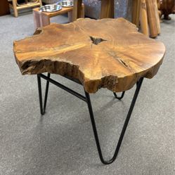 Teak Accent Table