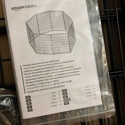 Small Dog Pen 24” 