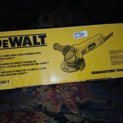 DEWALT
7 Amp 4.5 in. Small Corded Angle Grinder with 1-Touch Guard