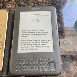 Kindle Paper White With Case And Manual