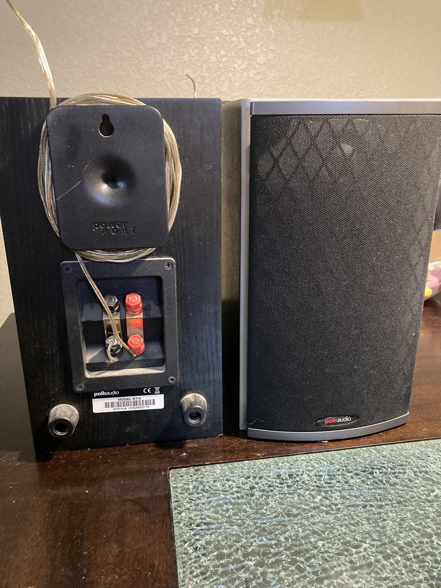 Polk Audio RTi4 High Performance Bookshelf/On-Wall Speakers
