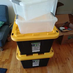 27 Gallon Storage Containers 