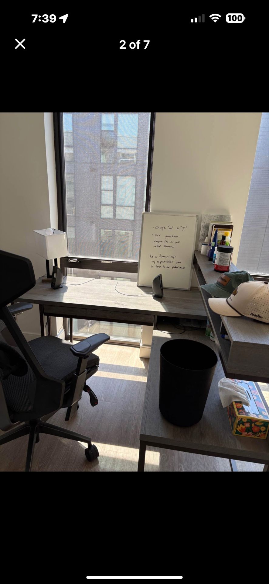 L DESK