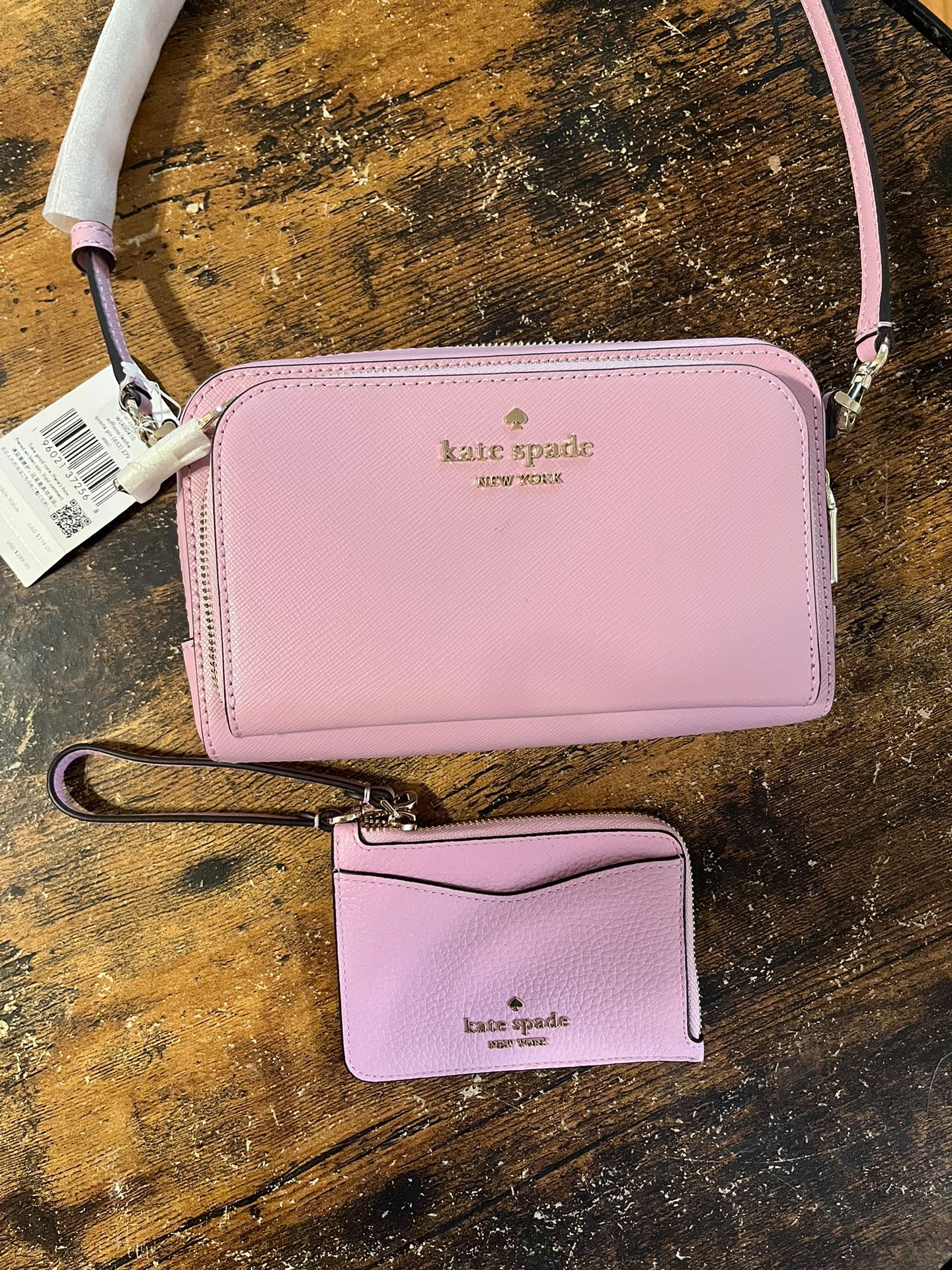 BRAND NEW Kate Spade Crossbody + Wristlet