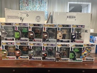 Marvel Funko Pops multiple characters 13 total
