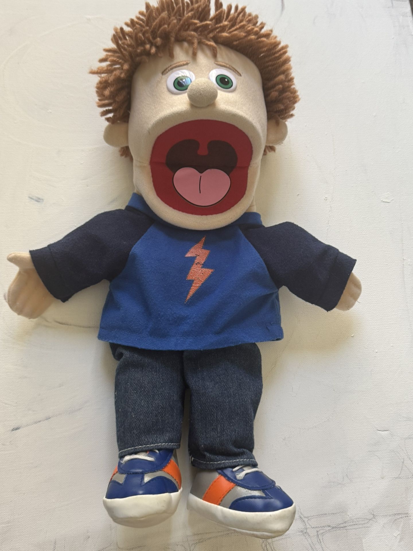 Silly Puppets Tommy Peach Boy 14 Hand Puppet Brand