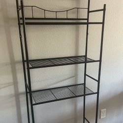 Modern Minimalist Black Shelf