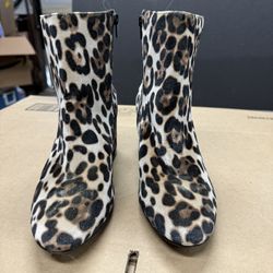 Leopard Boots Size 10