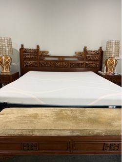 Tempur-Pedic king size mattress.