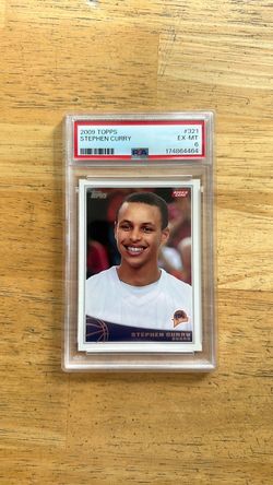 2009 Topps Basketball Card#321 Stephen Curry Rookie PSA 6 (EX-MT)