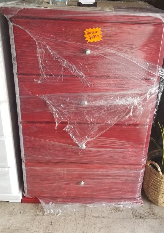 New Red Dresser Only $199