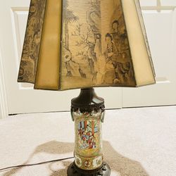 Antique Chinese Vase Lamp 