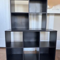 Cube Storage Shelves 2 separate pieces 