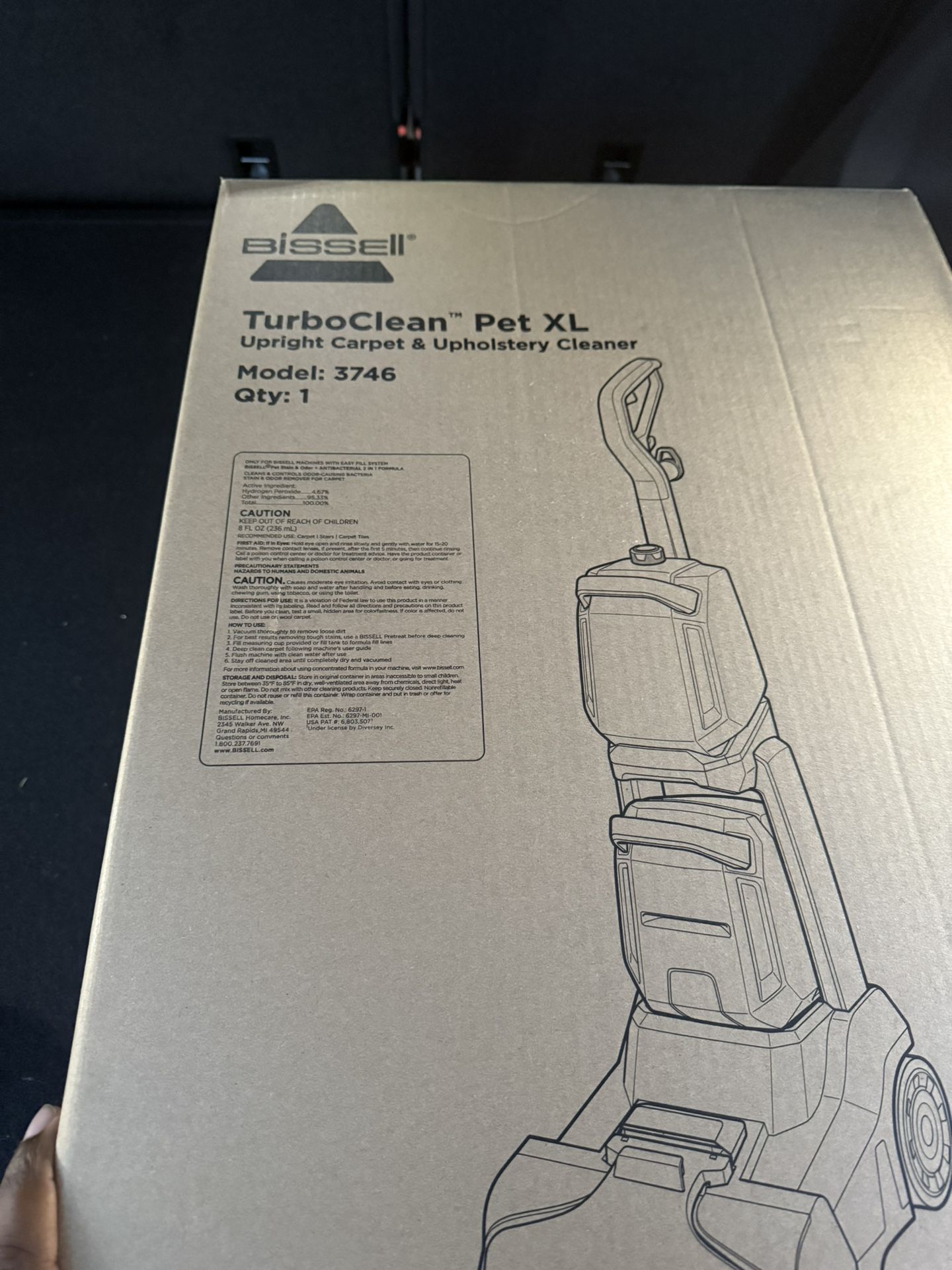 BISSELL TurboClean Pet XL Upright Carpet Cleaner