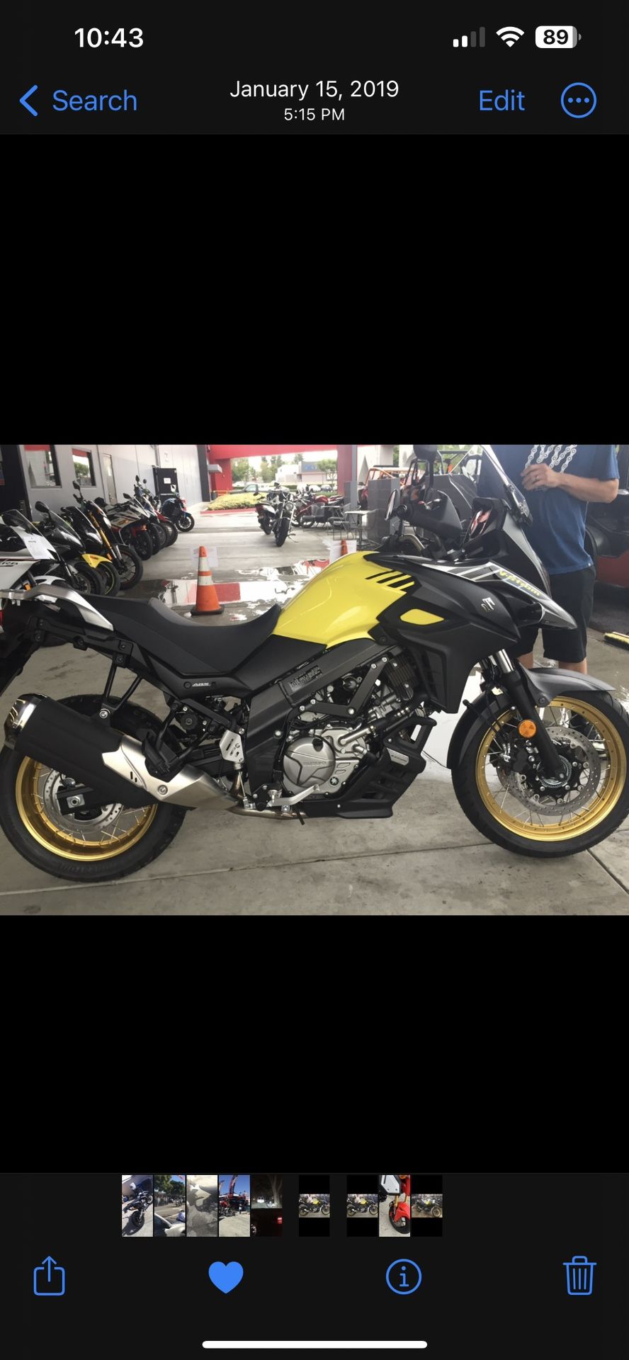 Brand New Vstrom 650XT