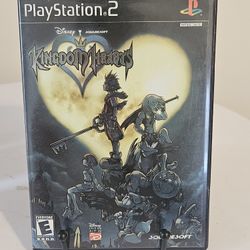 Kingdom Hearts Sony PlayStation 2 PS2 Video Game Complete with Manual and case