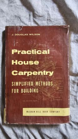 #Carpentry #Book #Vintage #Building Book
