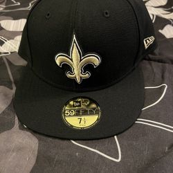 Brand New New Orleans Saints Hat 7 1/2