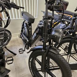 $50 Down 🔥 Step-thru 20" Fat Tire Ebike 