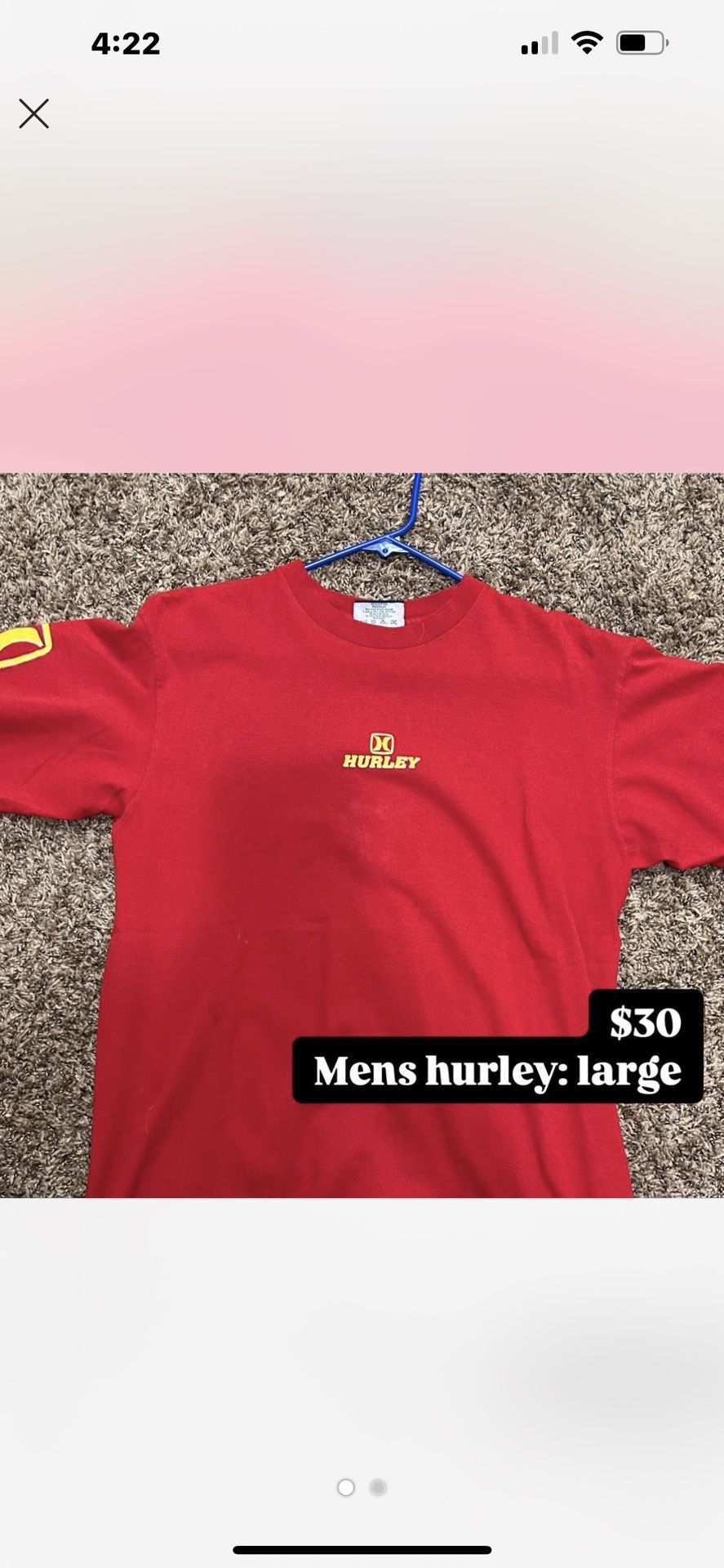 Men’s Hurley Tee 