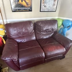 Leather Recliner 