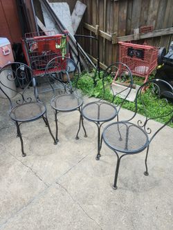 Victoria 1910-30 Vintage Garden Chairs