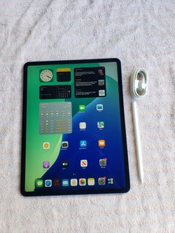 Like Brand New Conditions Is Ipad Pro 12.9 Inch Fuol screen Cellular & wifi Model., come with keyboard & apple pencil pro $500! Firm i want $820