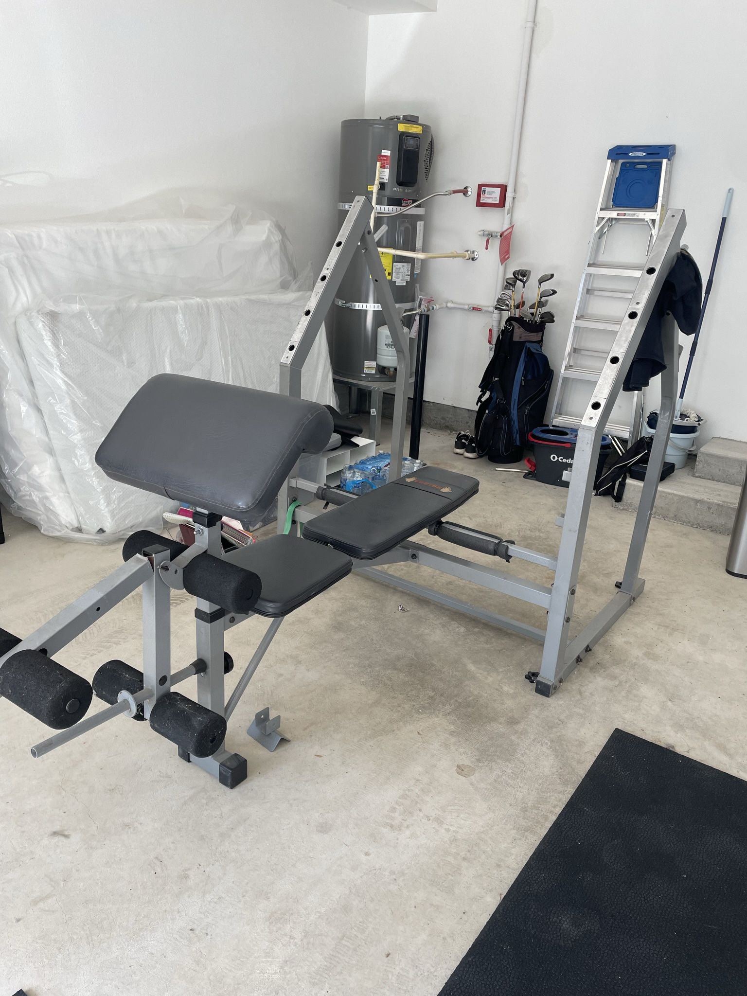 Squat Rack Bench (adjustable)