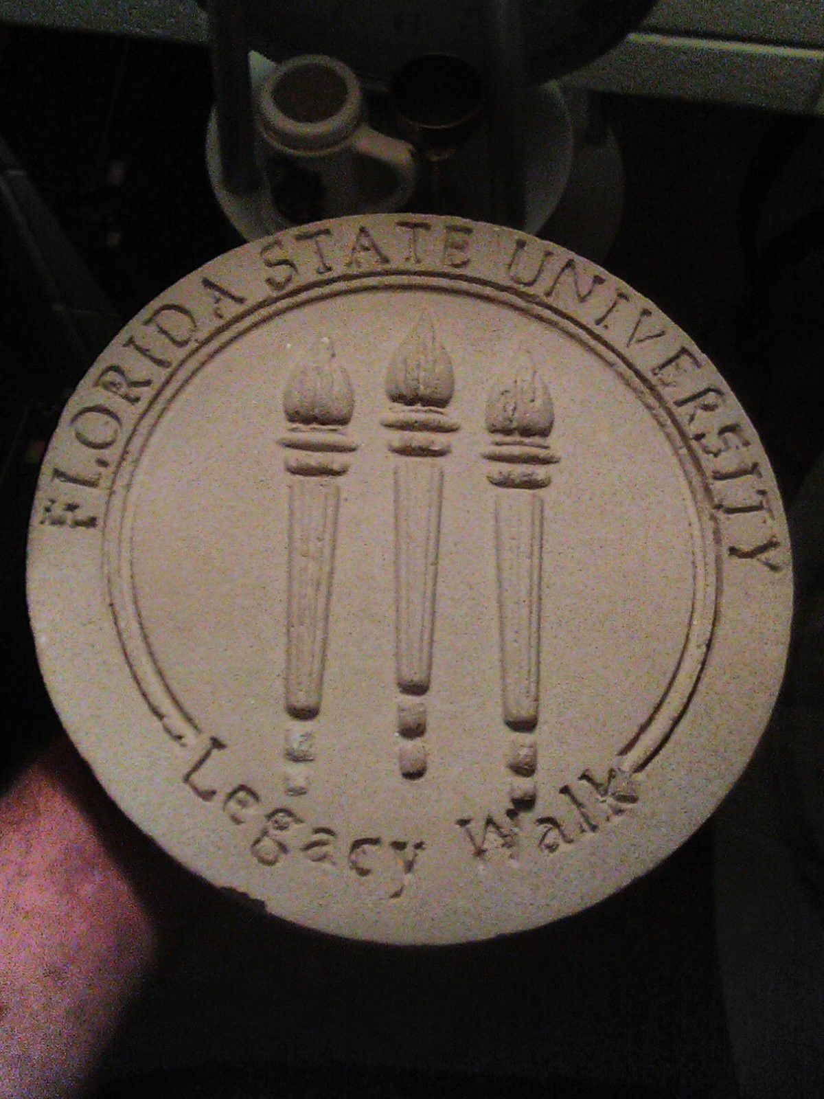 Medallion . Made for FSU . Legacy Walk