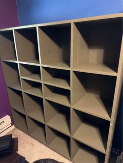 Homemade dresser with cloth drawers