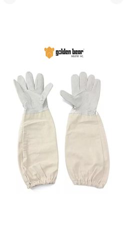XXL Goat leather goat skin beekeeping gloves