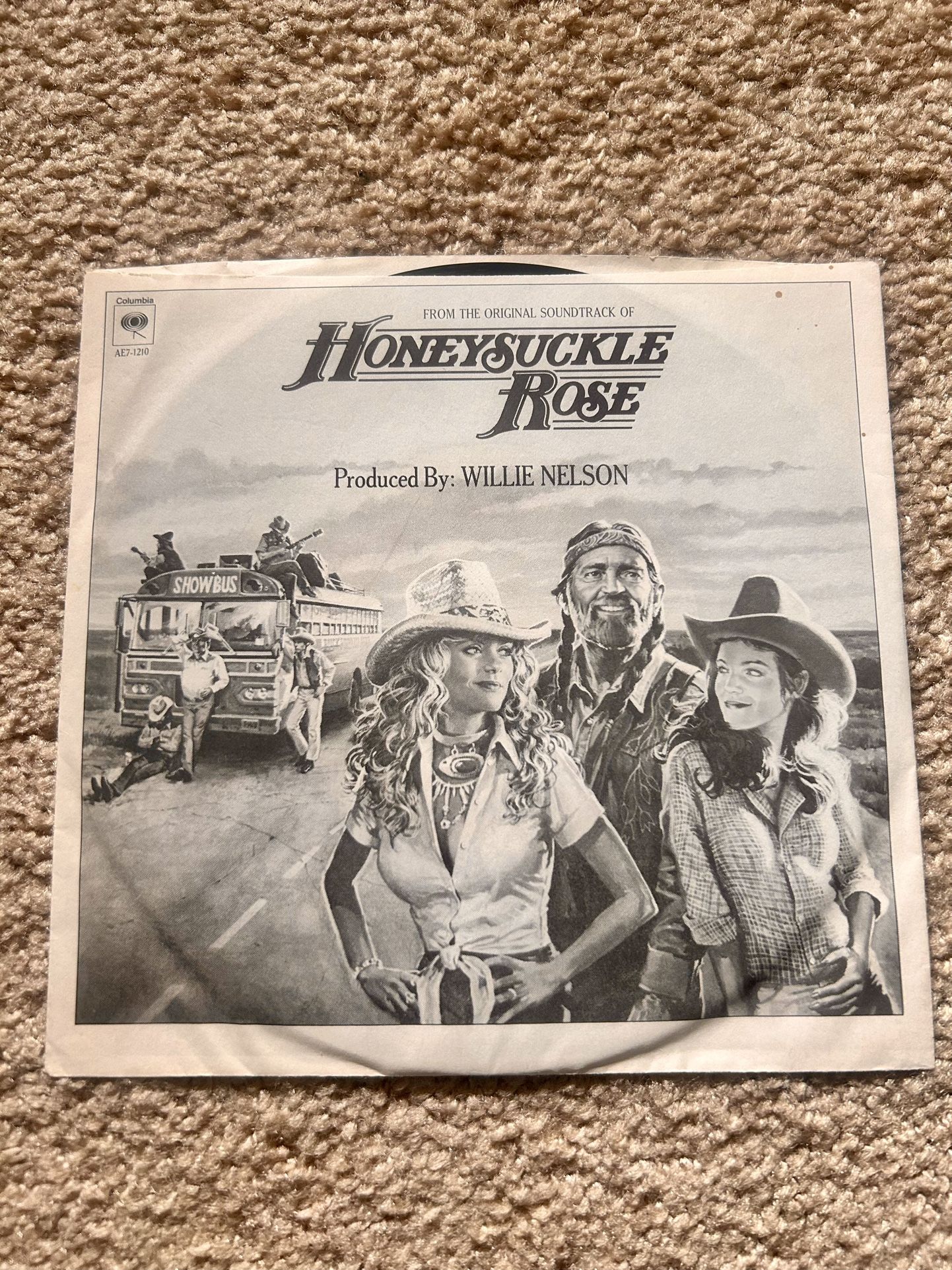 From The Original Honeysuckle Rose Soundtrack produced By Willie Nelson 33 1/3 RPM