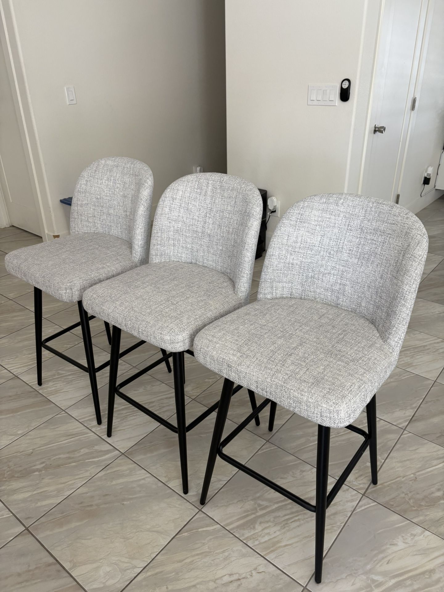 3-Piece 26” Bar Stools