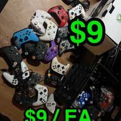 Broken XBOX ONE Controllers For Parts Or Repairs
