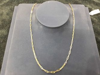Link Chain - Yellow Gold 14k (.585) 2.4 grams 20 inch