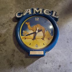 Old Camel Clock 