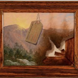 Gayle Blair Tate (Born 1944). Trompe L'oeill Still Life - 10” x 13”